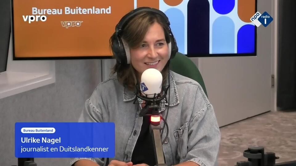 Ulrike Nagel op NPO Radio 1 Bureau Buitenland over Ruzie over steun aan Oekraïne in Duitse coalitie