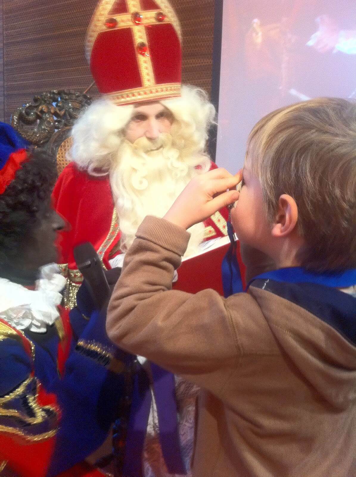 Sinterklaas op de Nederlandse ambassade
