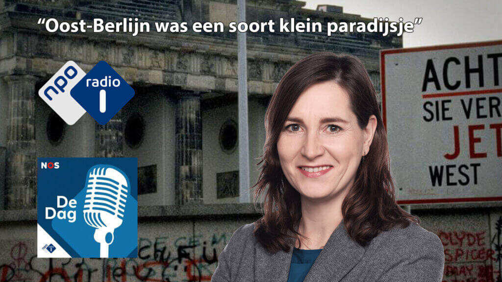 Ulrike Nagel groeide als een gelukkig kind op in Oost-Berlijn. Ze was tien toen het IJzeren Gordijn viel. In De Dag blikt ze terug op die tijd en hoe het was toen ze voor het eerst in West-Berlijn kwam.