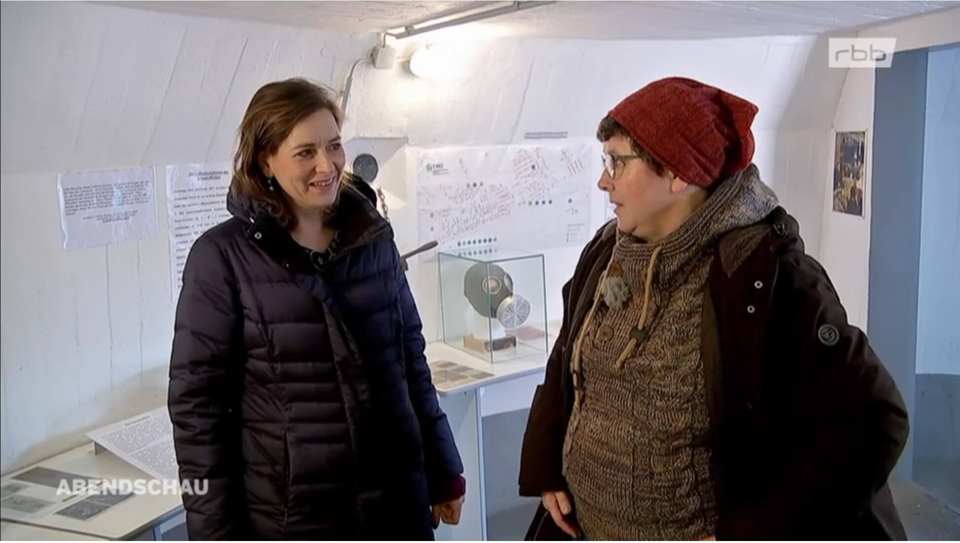 Ulrike Nagel RBB Abendschau - Ausflugstipp - Bunker in Wünsdorf-Waldstadt