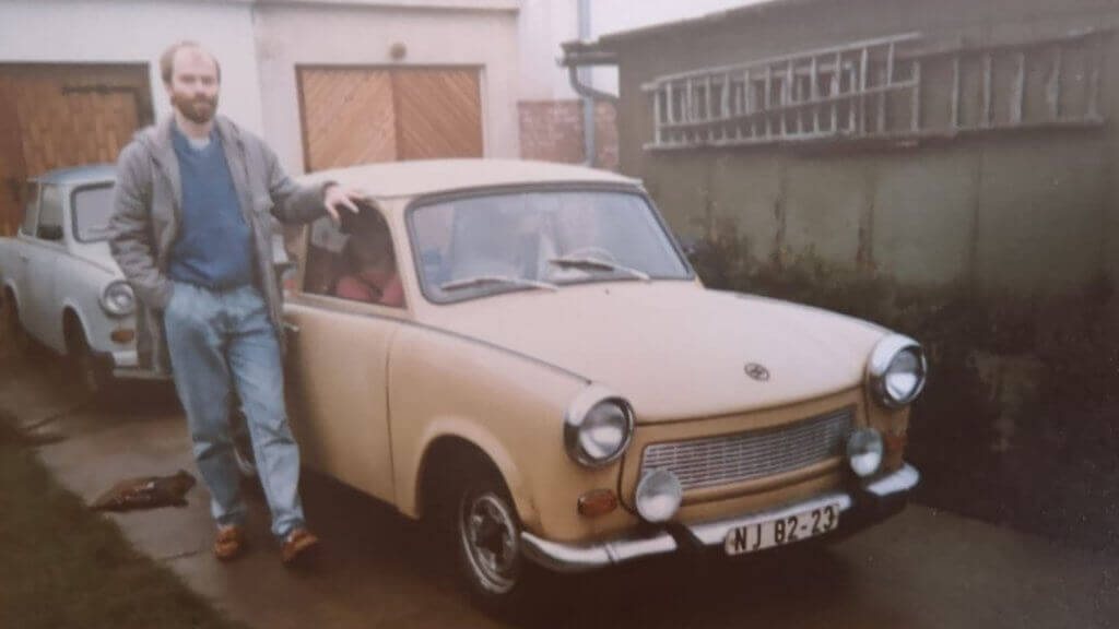 Lutz Nagel met Trabant