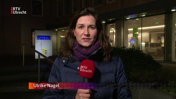 Ulrike Nagel in item RTV Utrecht over referendum bij woningbouw in Houten.