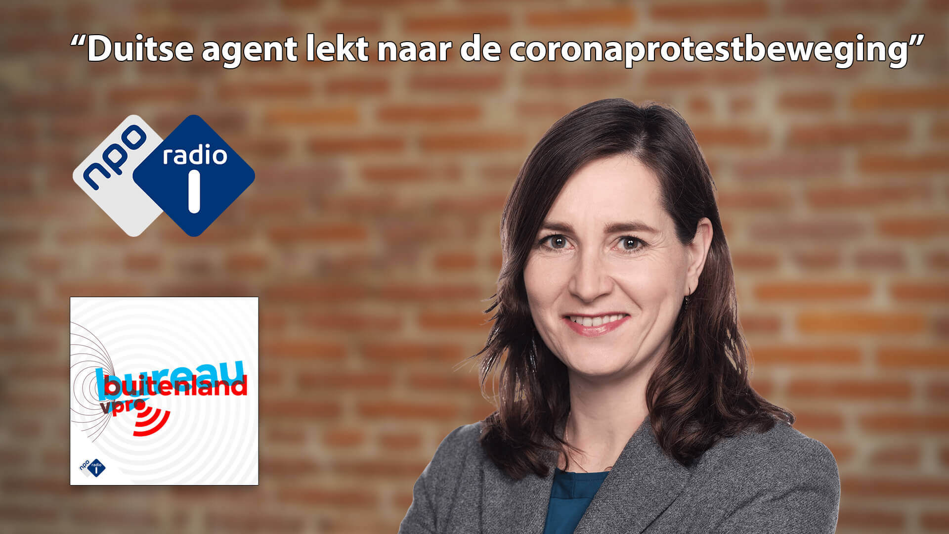 Ulrike Nagel op Radio 1: Bureau Buitenland – Duitse agent lekt naar de coronaprotestbeweging