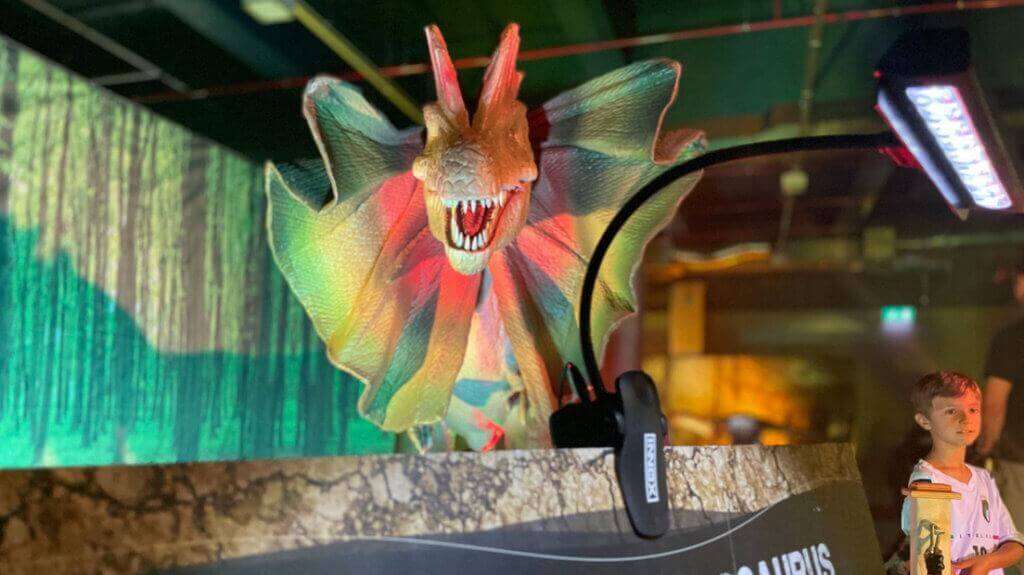 Uitgestorven dino's komen tot leven in Utrechtse Jaarbeurs