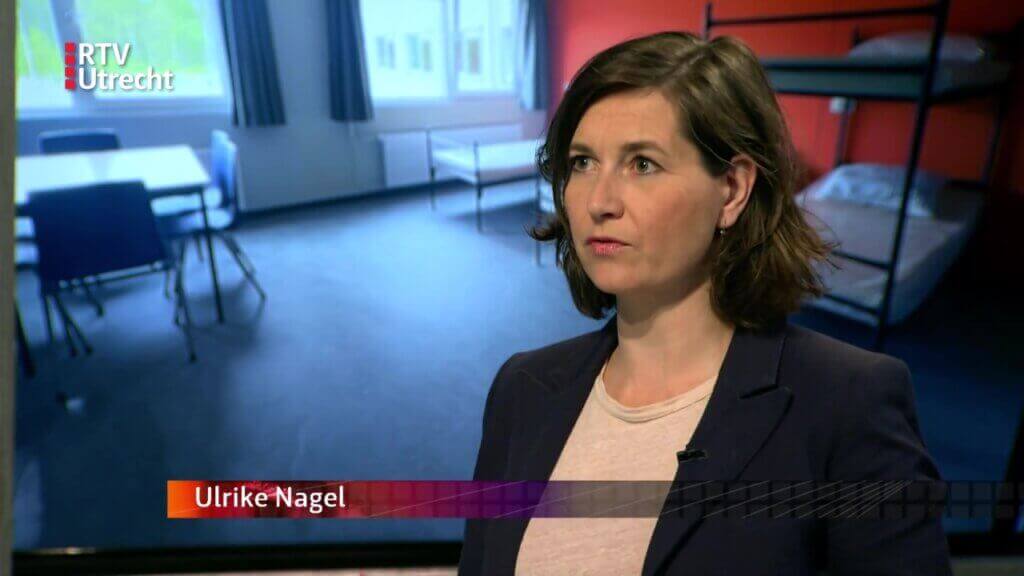 Ulrike Nagel gaf toelichting in de studio in het programma UNieuws.