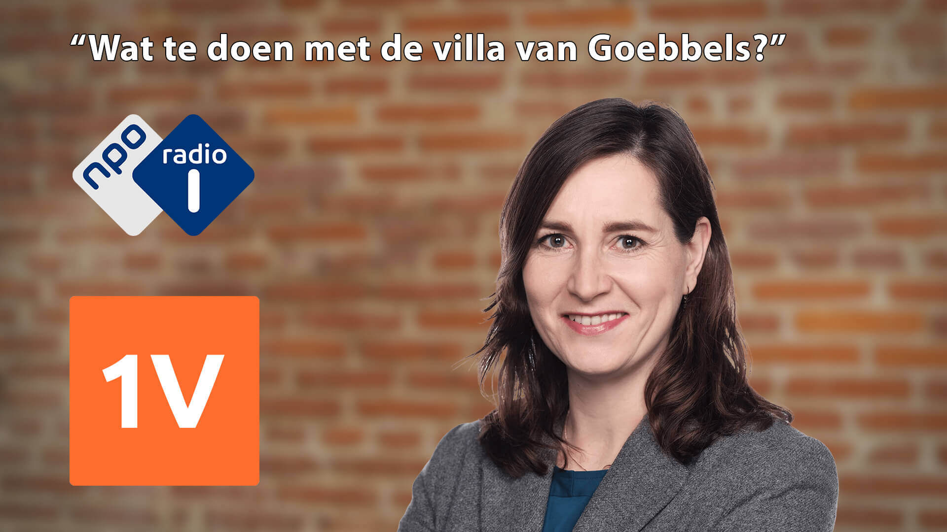 Ulrike Nagel op EenVandaag radio: Wat te doen met de villa van Goebbels aan de Bogensee?