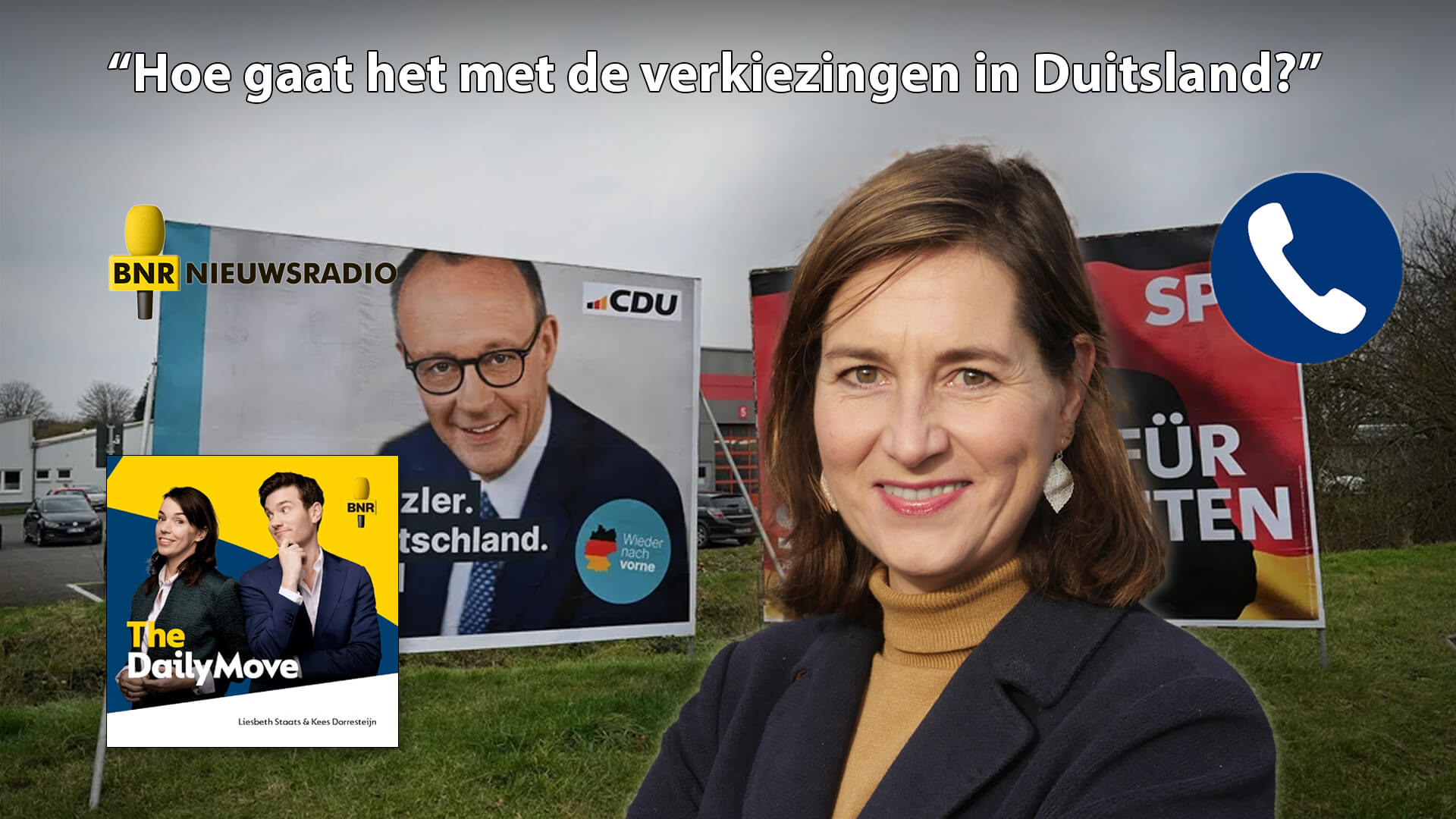 Ulrike Nagel in gesprek op BNR Nieuwsradio over de Duitse verkiezingen