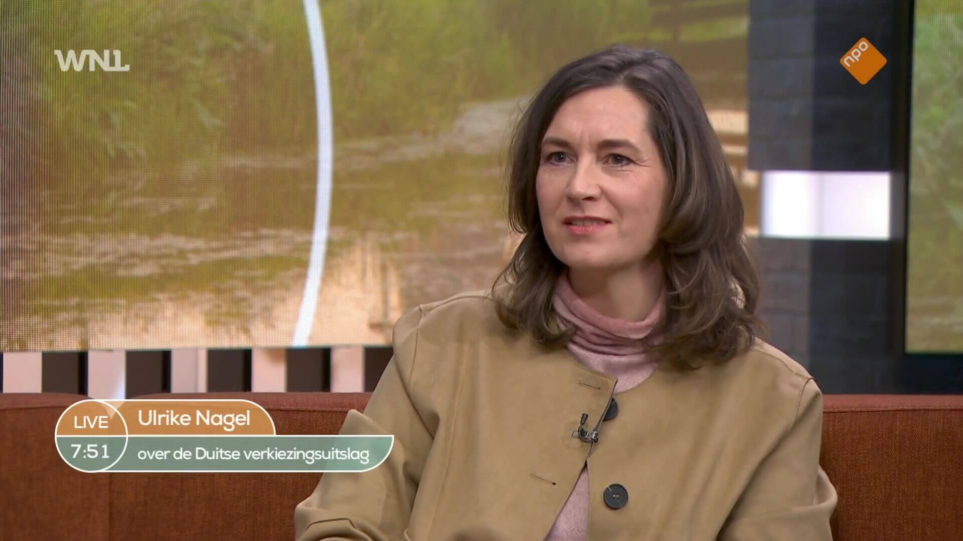 Ulrike Nagel in Goedemorgen Nederland in gesprek met Welmoed Sijtsma, Frank van Leeuwen, Yoeri Albrecht en Ruben Brekelmans over de uitslag van de Duitse verkiezingen.