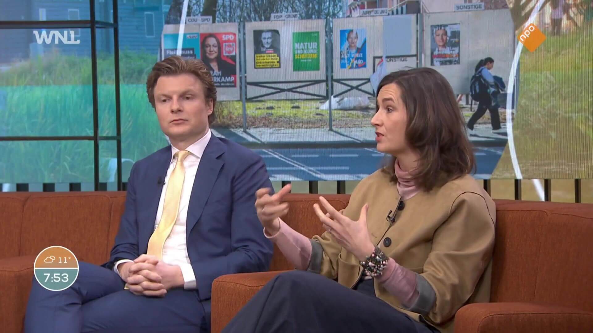 Ulrike Nagel in Goedemorgen Nederland in gesprek met Welmoed Sijtsma, Frank van Leeuwen, Yoeri Albrecht en Ruben Brekelmans over de uitslag van de Duitse verkiezingen.