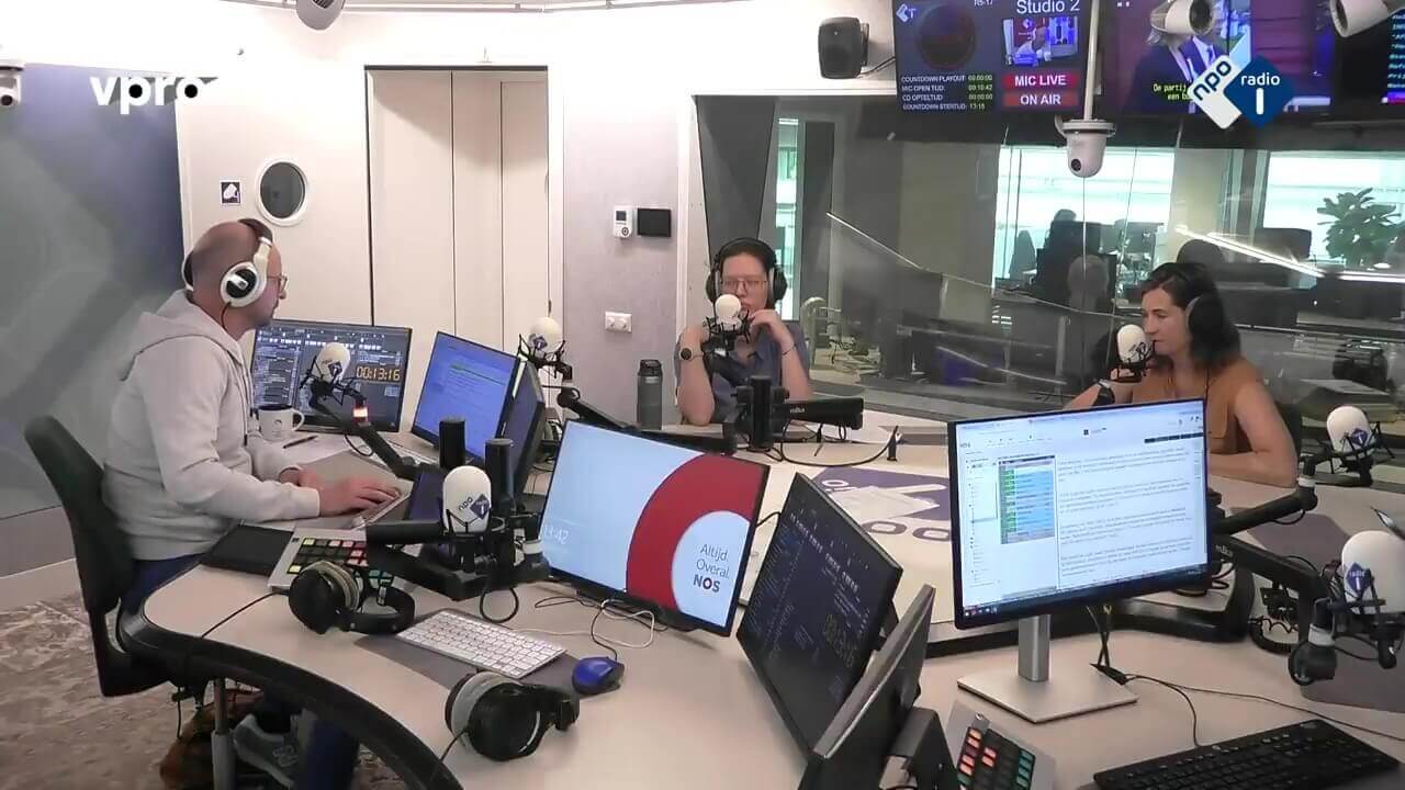 Radio 1 studio