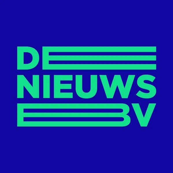 De Nieuws BV Logo Tegel
