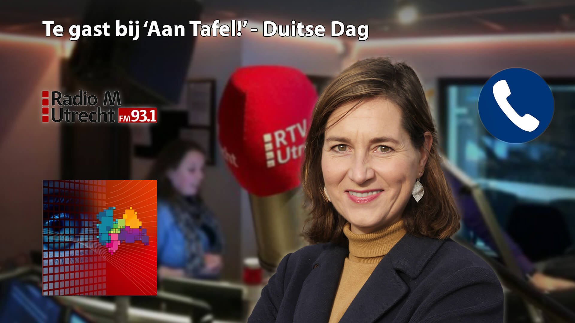 Ulrike Nagel te gast bij Radio M Utrecht (“Aan Tafel!”) over de podcast