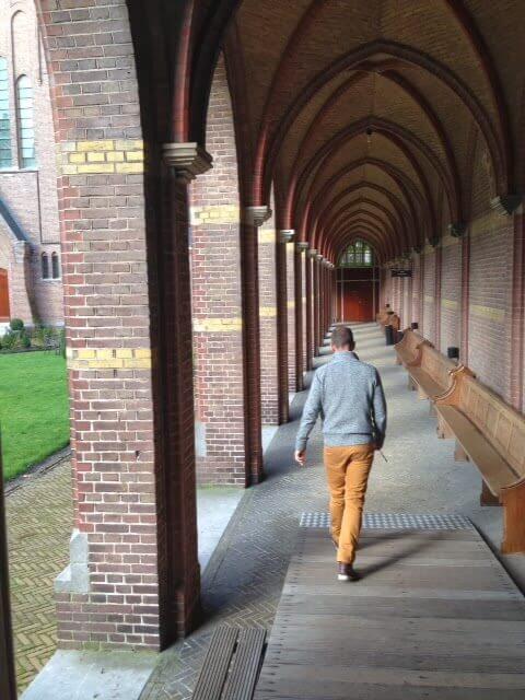 In de binnentuin van Bovendonk