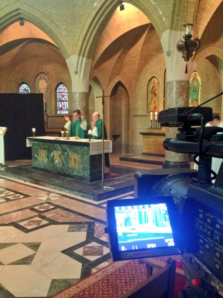 Binnen de dienst filmen in Bovendonk