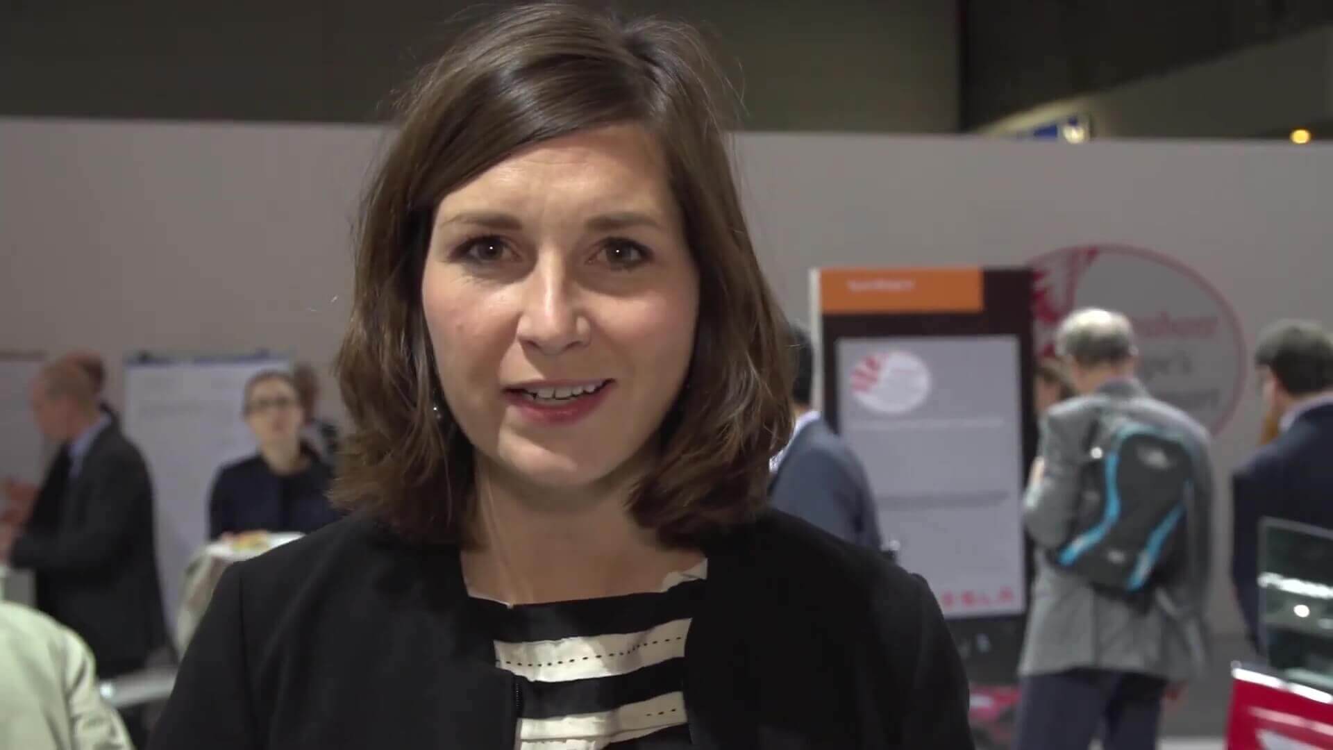 Ulrike Nagel op de Hannover Messe