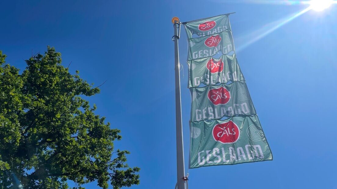 Vlaggen geslaagd
