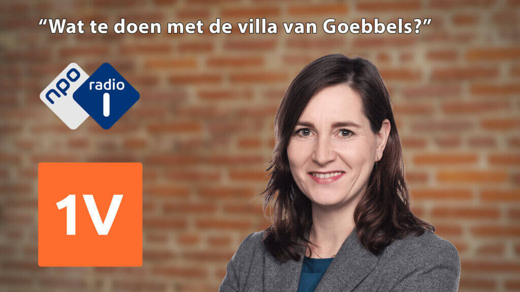 Ulrike Nagel op EenVandaag radio: Wat te doen met de villa van Goebbels aan de Bogensee?