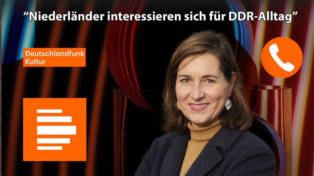 Ulrike Nagel sprak over de interesse van Nederlanders in de DDR en haar podcast op Deutschlandradio Kultur.