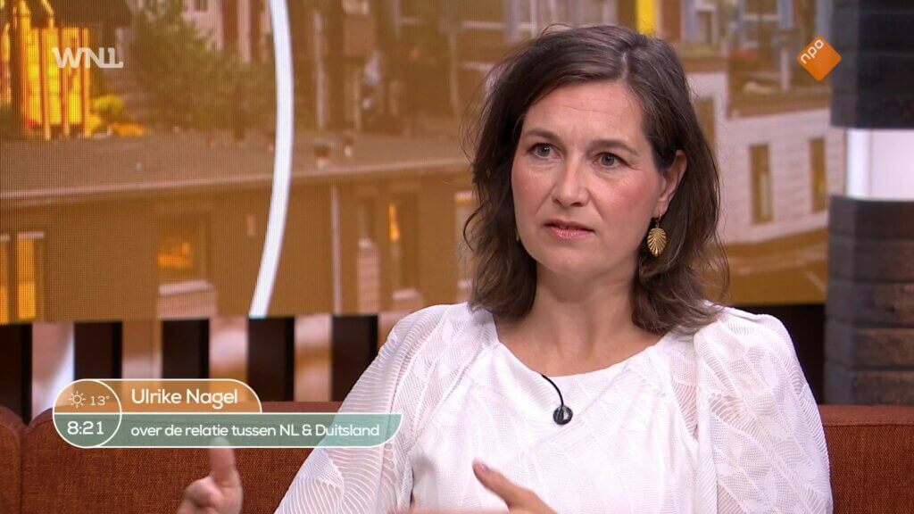 Ulrike Nagel in Goedemorgen Nederland op WNL over het Duits staatsbezoek aan Nederland.