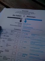 Wahlzettel