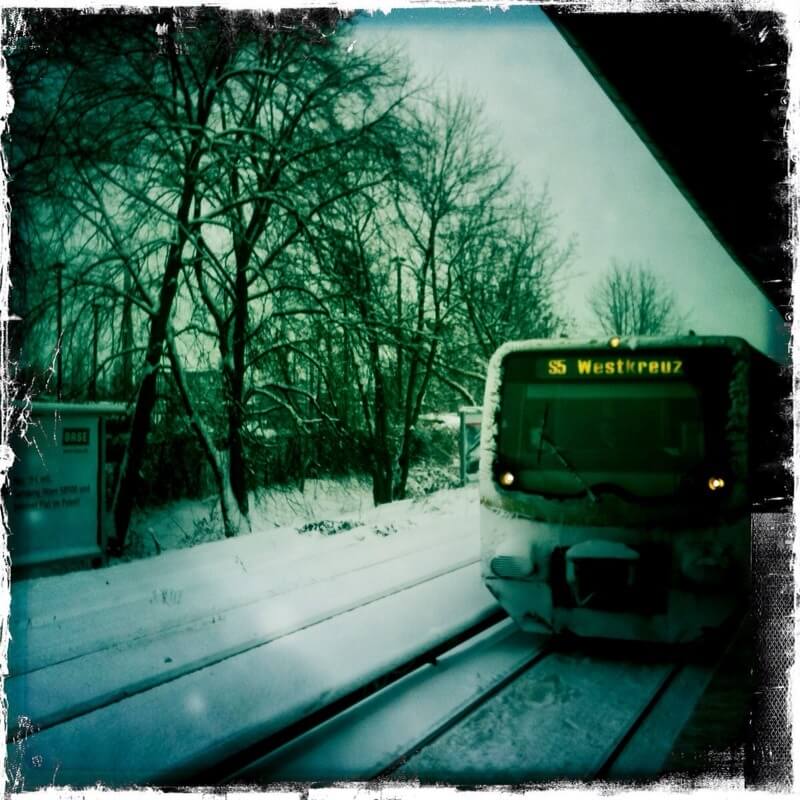 S-Bahn im Winter