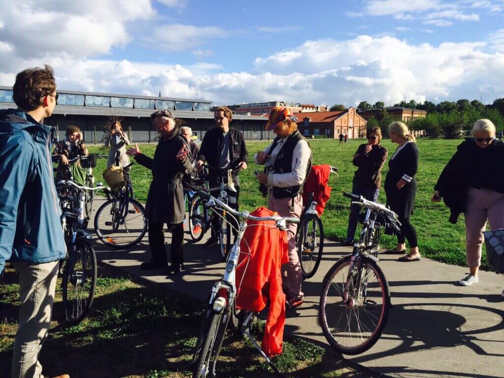 Fietstour door Berlijn met veel deelnemers
