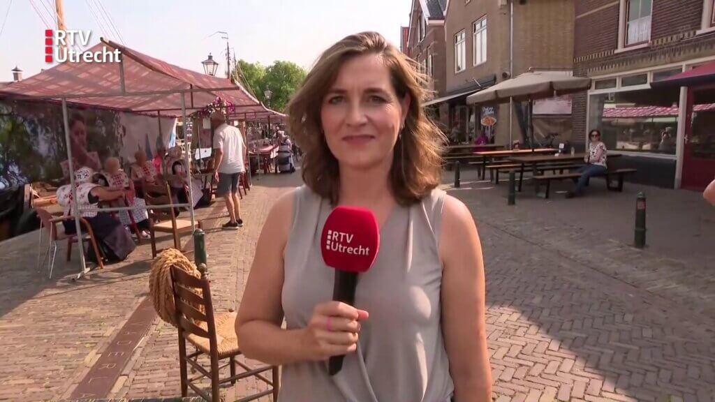Ulrike Nagel doet een live verslag vanaf de Spakenburgse Dagen