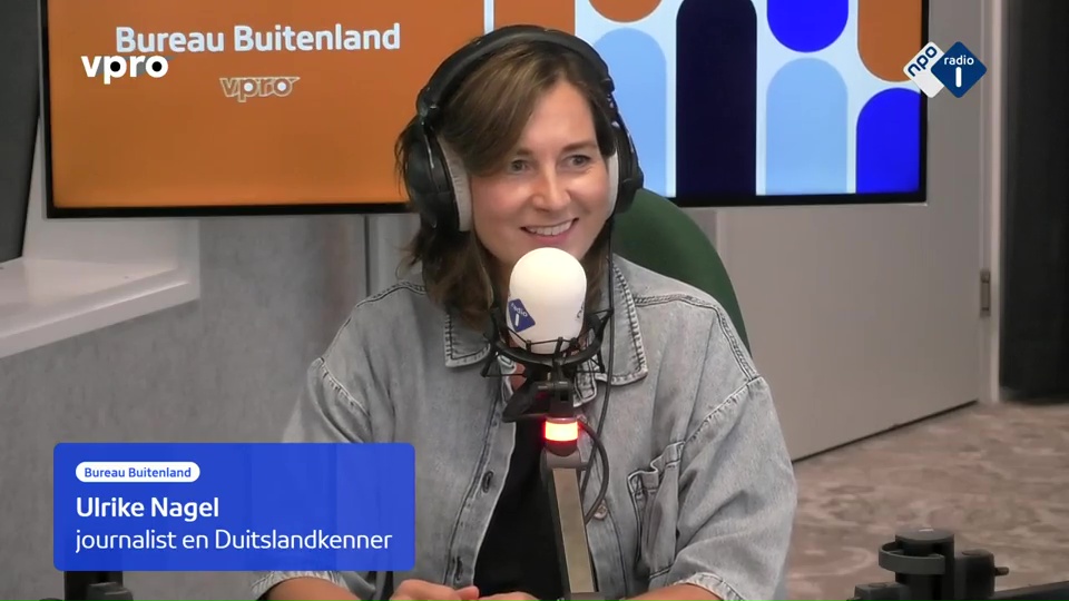 Ulrike Nagel op NPO Radio 1 Bureau Buitenland in gesprek met Sophie Derkzen over Ruzie over steun aan Oekraïne in Duitse coalitie.