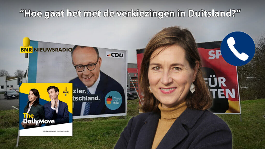Ulrike in gesprek met Derk Marseille op BNR Nieuwsradio in het programma “The Daily Move” over de actuele stand van zaken m.b.t. de verkiezingen in Duitsland.