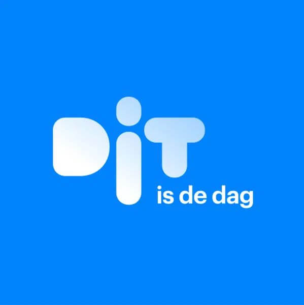 Logo Radio 1 "Dit is de Dag"