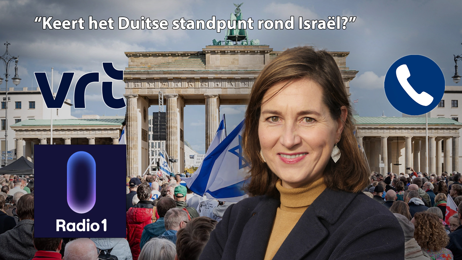 Ulrike Nagel, journaliste en Duitslandkenner: “Duitsland voelt een diepe schuld en zwijgt liever, maar beseft dat ze nu iets moeten zeggen.”