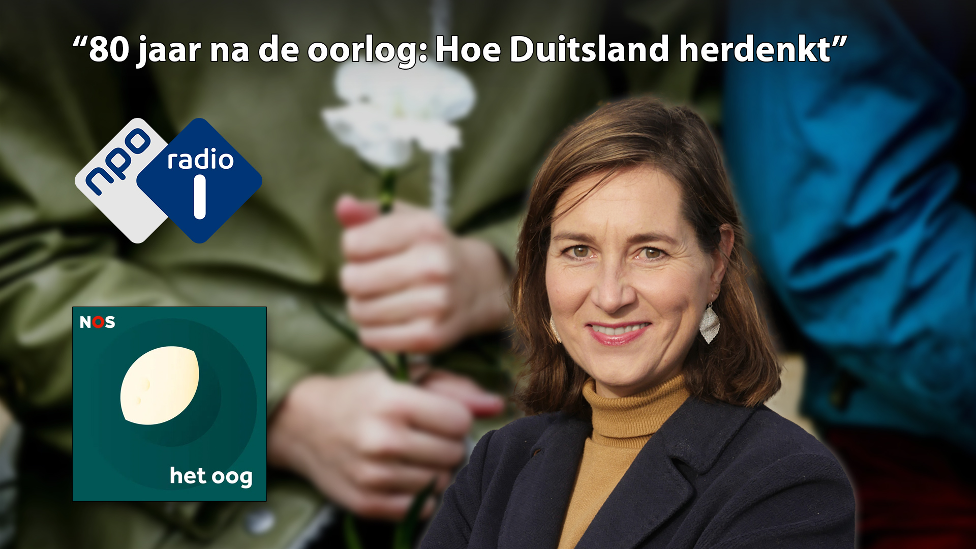 Ulrike Nagel vertelt op radio 1 over 80 jaar na de oorlog: Hoe Duitsland herdenkt