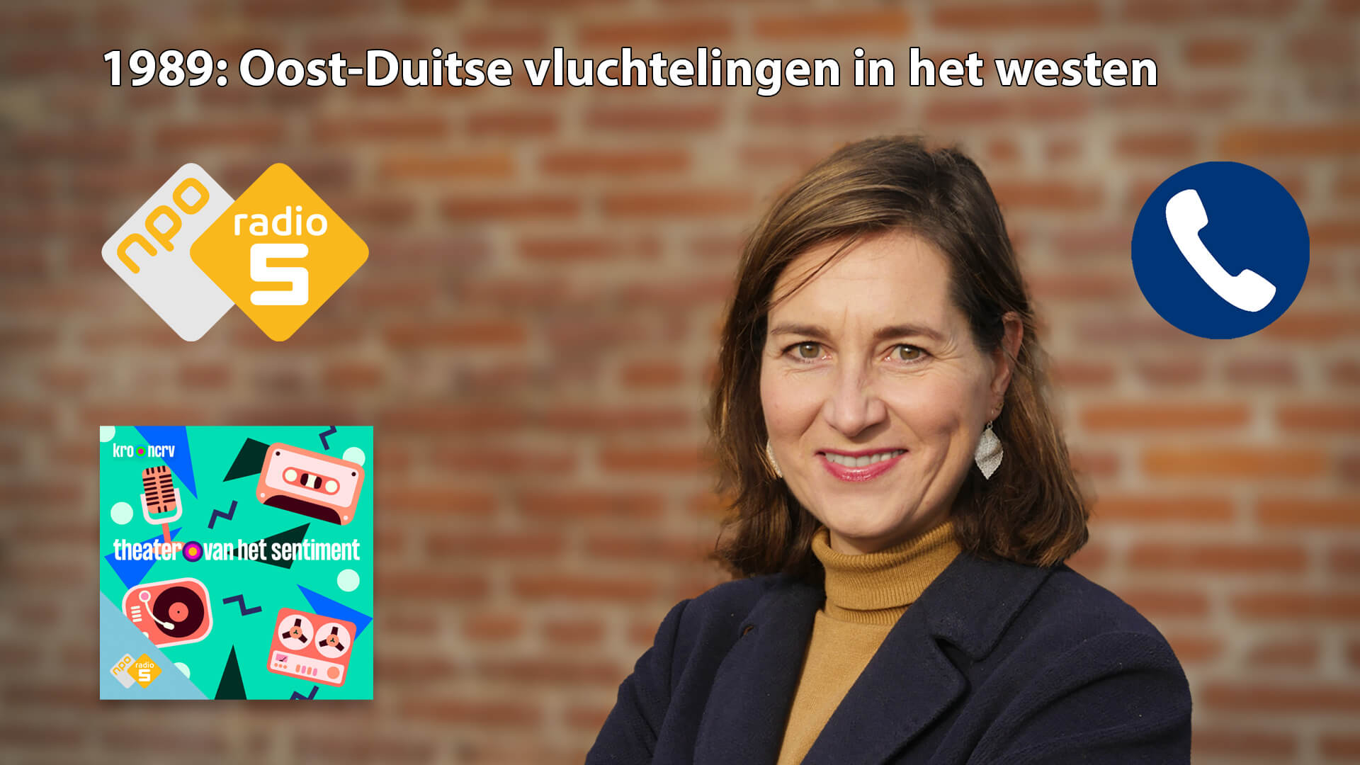 Ulrike vertelt op Radio 5 aan Bart van Leeuwen hoe het leven er uitzag in de DDR in september 1989.