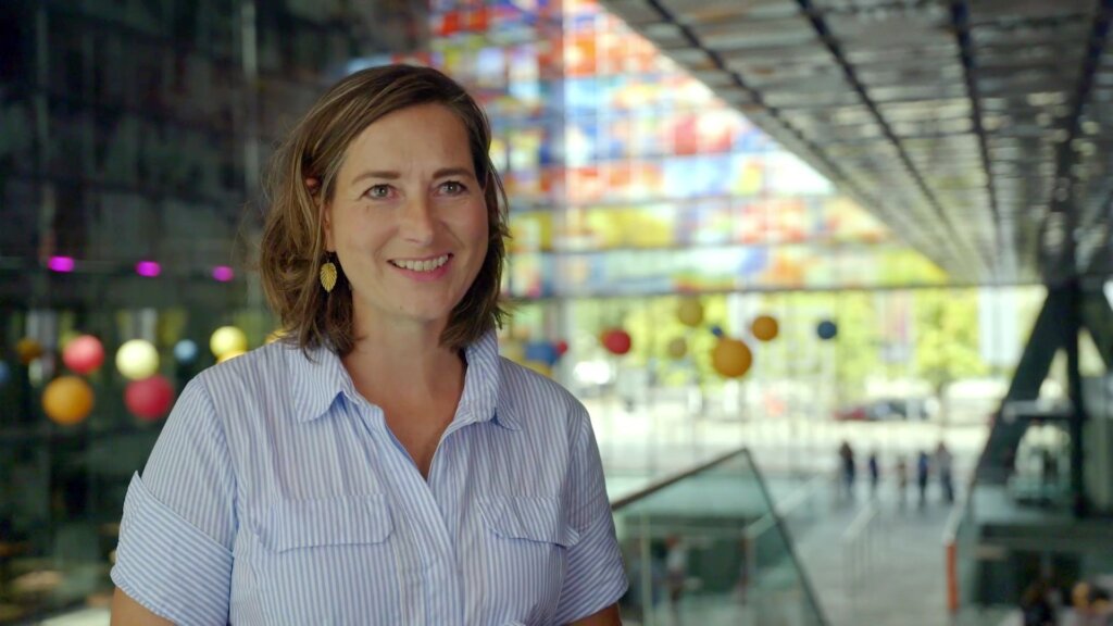 Ulrike Nagel in de uitzending van Andere Tijden