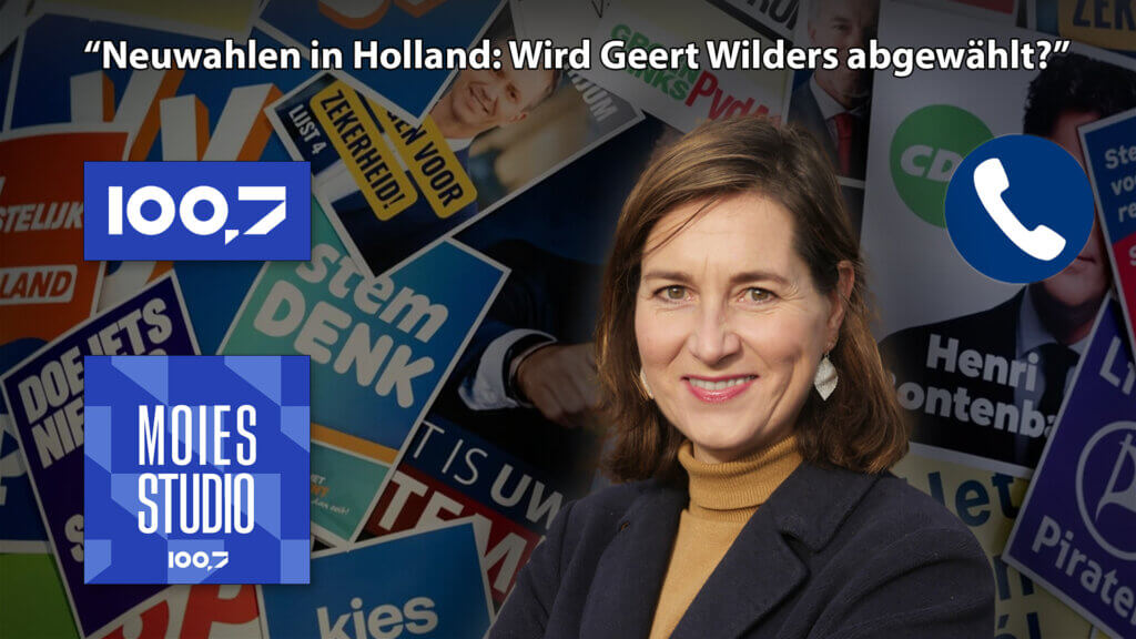 Radio 100,7 fragte die Journalistin Ulrike Nagel, welches Ergebnis die Umfragen für die heutige Wahl vorhersagen.