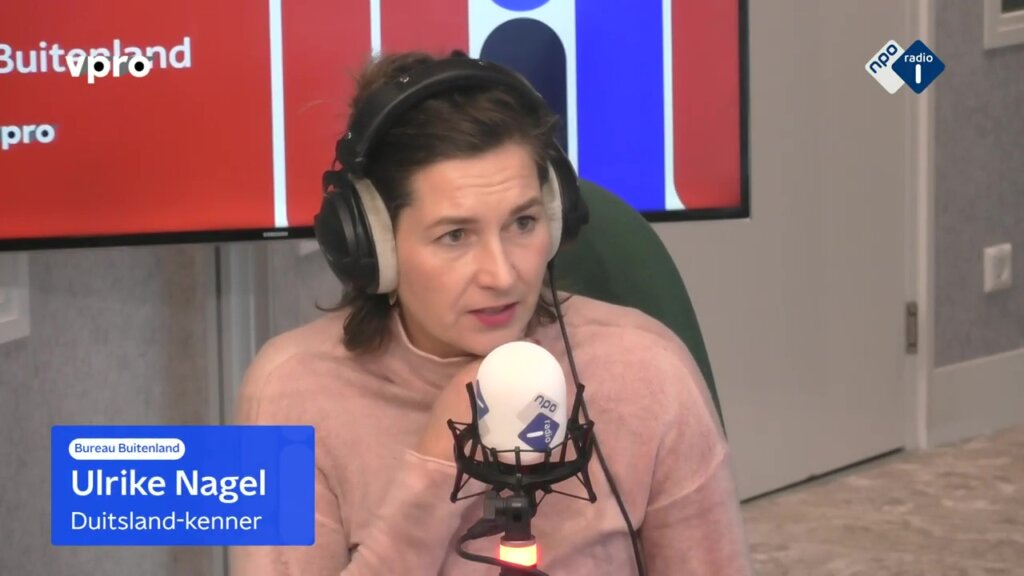 Ulrike Nagel op Radio 1 over Nieuwe extreemrechtse jongerenpartij in Duitsland