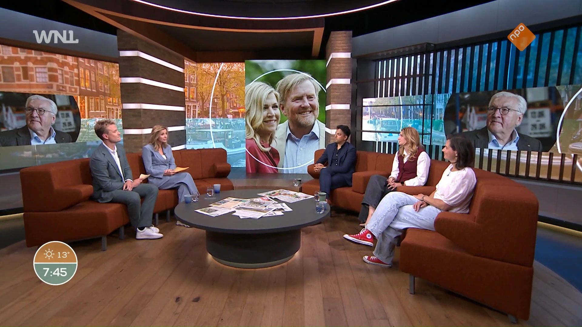 Ulrike Nagel in Goedemorgen Nederland op WNL over het Duits staatsbezoek aan Nederland.