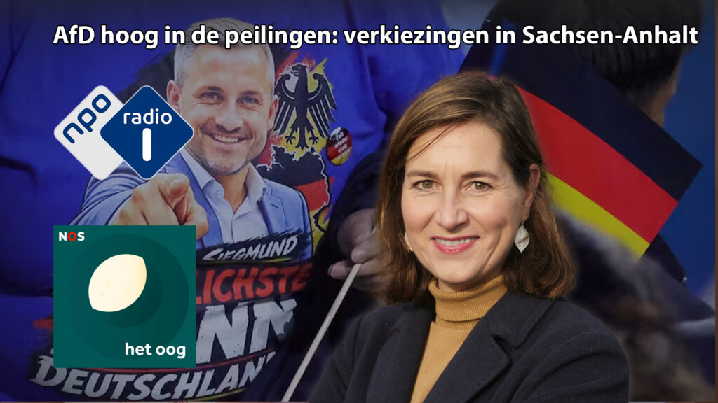 Ulrike Nagel op de radio in Met het Oog op Morgen over de verkiezingen in Duitsland.